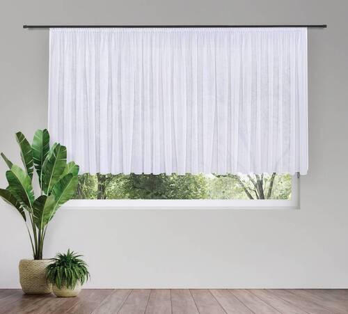 FERTIGSTORE  transparent  600/150 cm   - Weiß, Basics, Textil (600/150cm)
