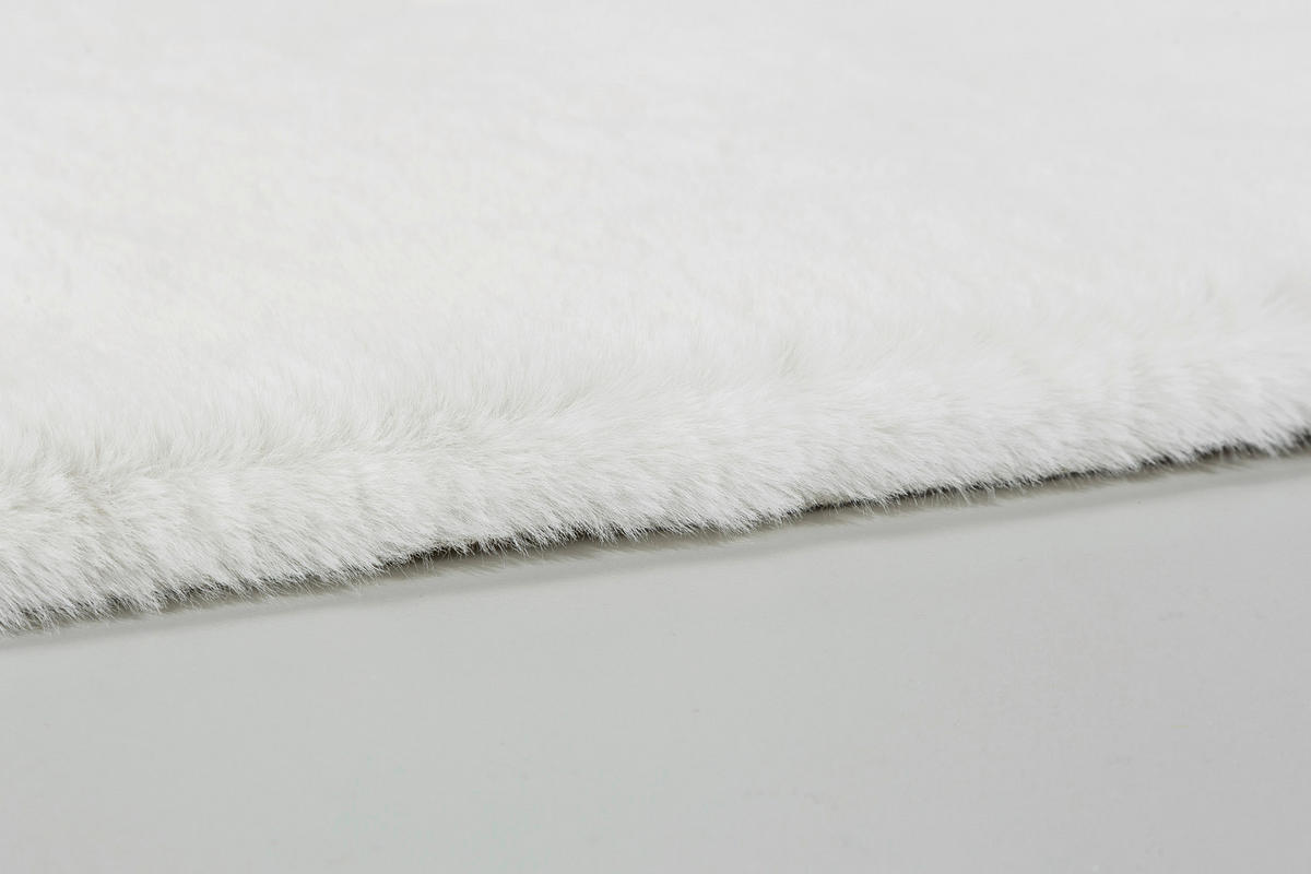 BADTEPPICH Weiß 67/110 cm  - Weiß, Basics, Textil (67/110cm) - Schöner Wohnen