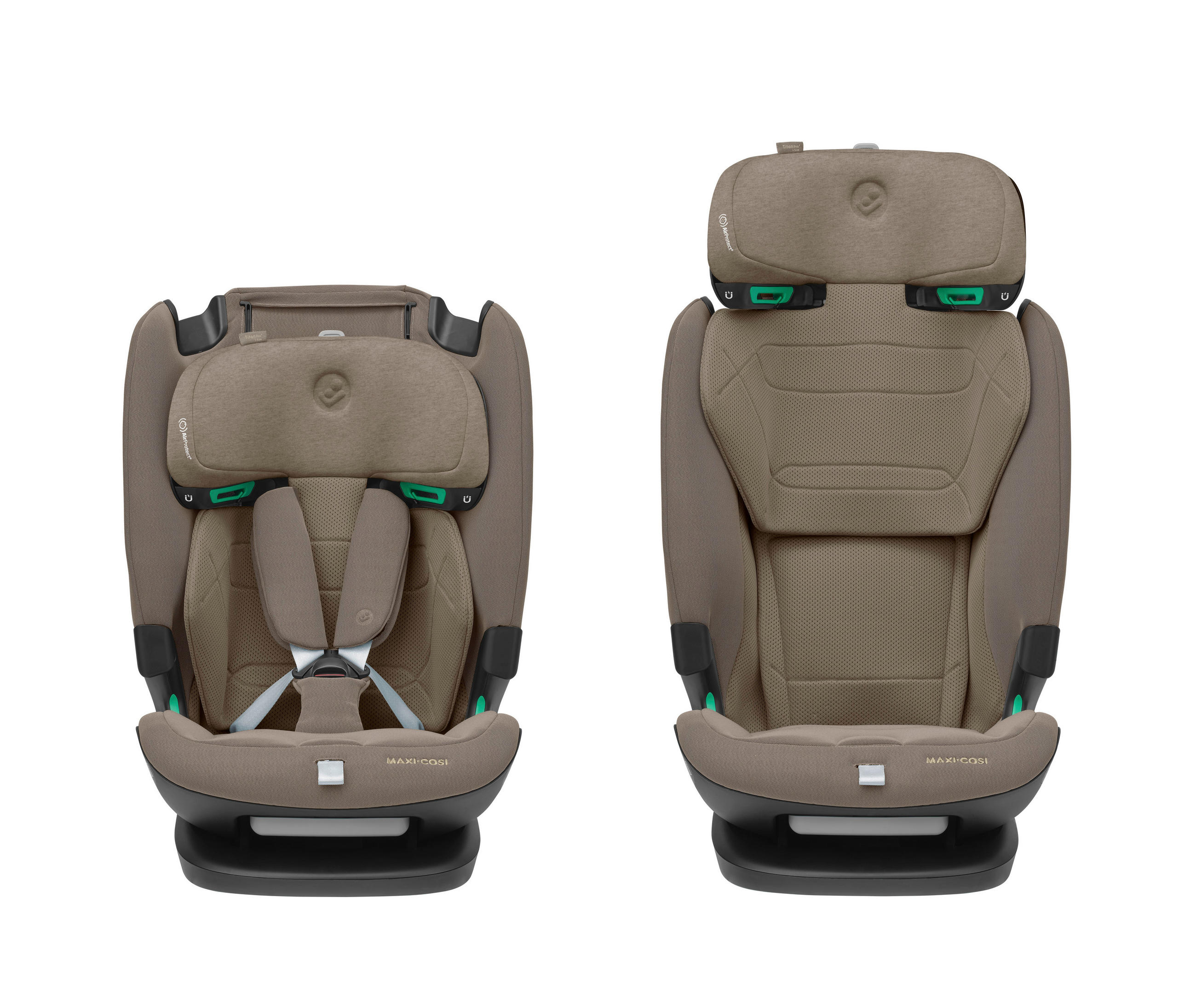 KINDERAUTOSITZ Titan Pro i-Size  - Braun, Basics, Kunststoff/Textil (46/76cm) - Maxi-Cosi