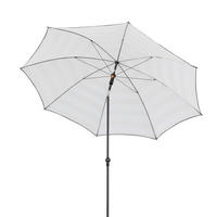 SONNENSCHIRM  200/200 cm  - Anthrazit, Basics, Textil/Metall (200/200cm) - Doppler