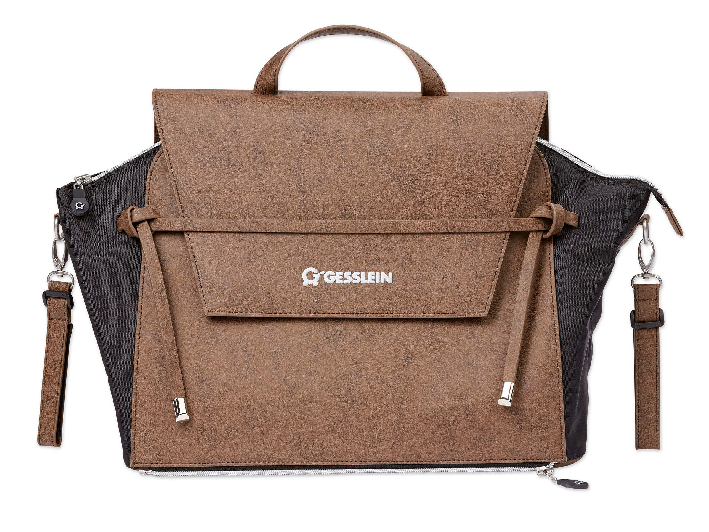 WICKELTASCHE  - Basics, Textil (30/30/10cm) - Gesslein