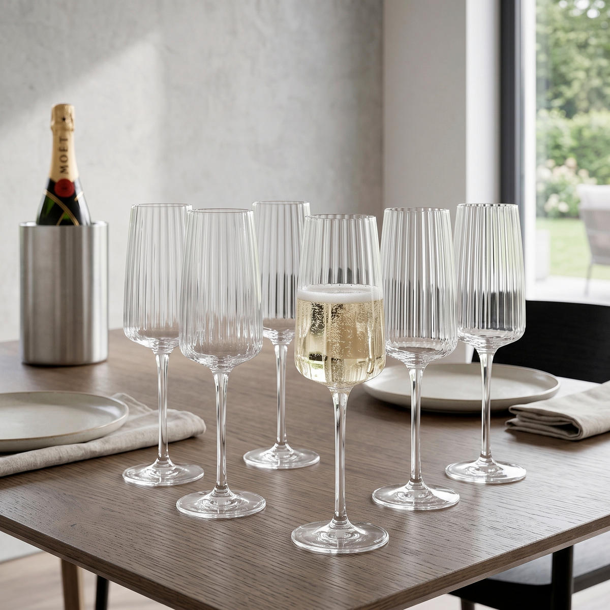 GLASSET Exclusiva  - klar, Klassisk, glas (255ml) - Van Well