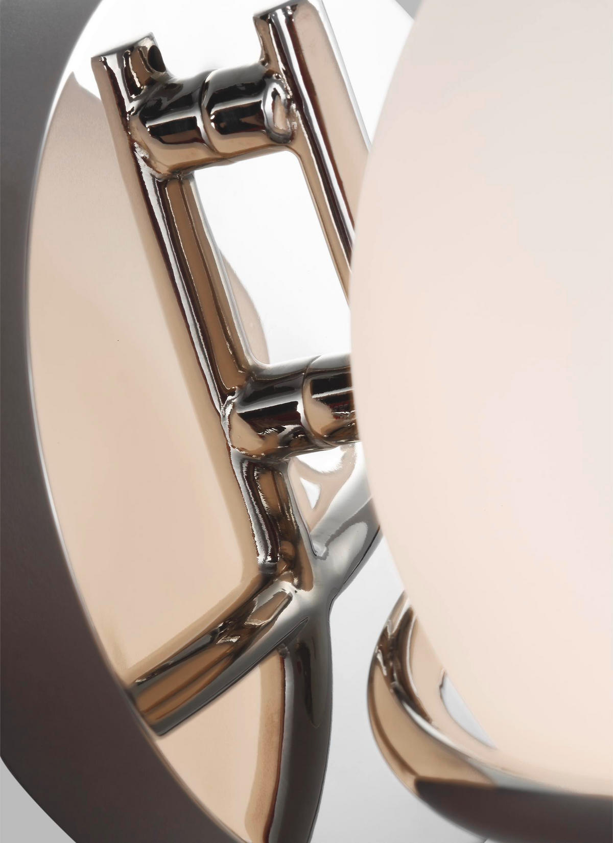 WANDLEUCHTE - Nickelfarben, Basics, Glas/Metall (18,1/17,1/21cm) - Elstead Lighting