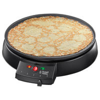 CREPESGERÄT  - Schwarz, Basics, Kunststoff/Metall (36,0/8,8/30,0cm) - Russel Hobbs