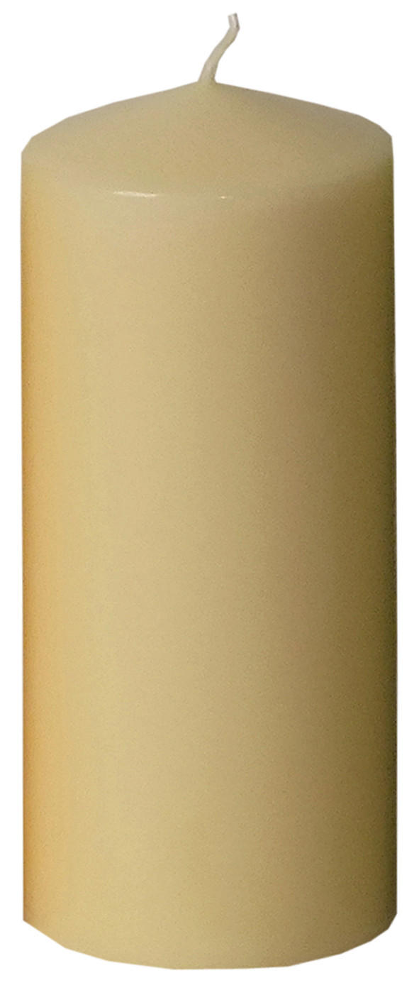 STUMPENKERZE  - Champagner, Basics (6,7/15cm) - Steinhart