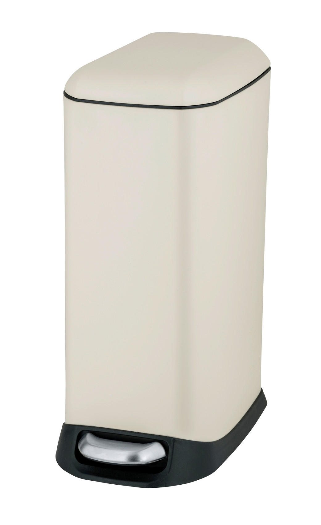 Wenko Treteimer Creme 20.5x46x36 cm