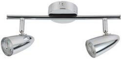 LED-DECKENSTRAHLER Liberty 33/33/9 cm   - Chromfarben, KONVENTIONELL, Metall (33/33/9cm)