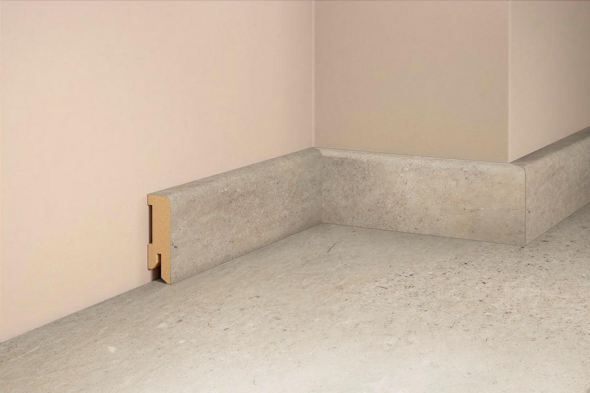 SOCKELLEISTE, Stein Sand  - Basics, Holz (240/5/1,6cm) - Tilo