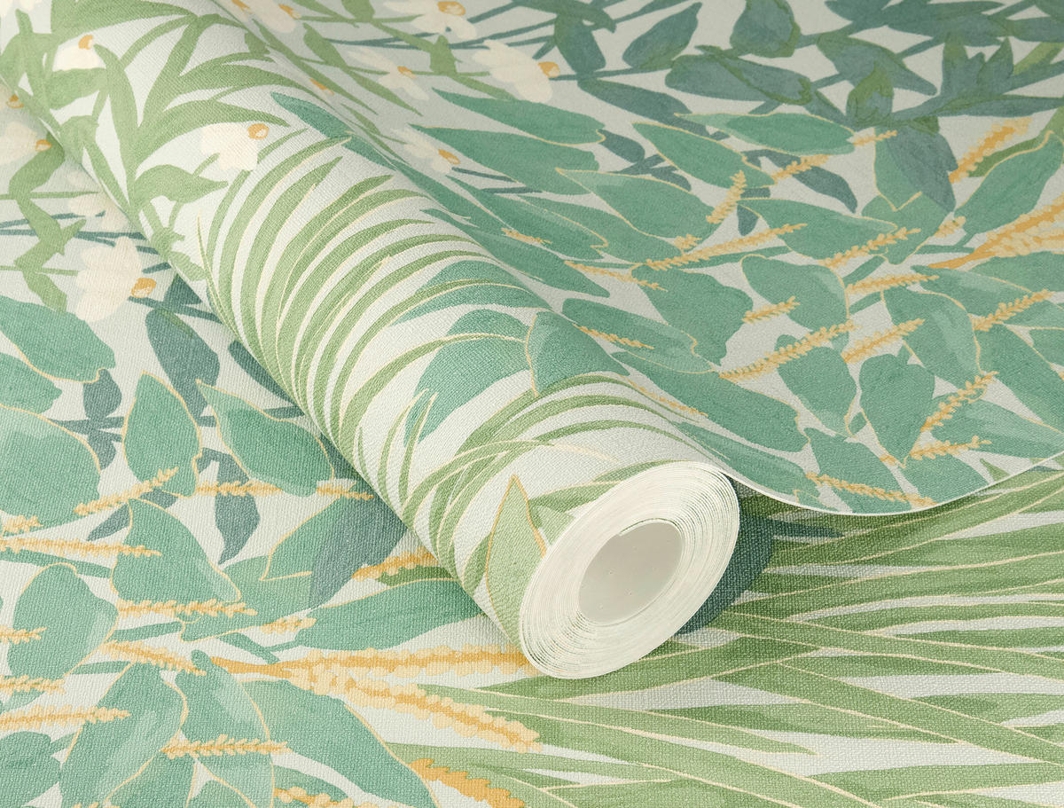 TAPETE - Blau, Natur, Textil (600/53cm) - Tesa
