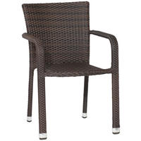 STAPELSESSEL - Braun, MODERN, Kunststoff/Metall (56/83/60cm) - Gardenson
