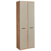 SKRINKA NA DOKUMENTY, kašmírová, dub artisan, 68/200/38 cm - kašmírová/dub artisan, Modern, kompozitné drevo (68/200/38cm) - MID.YOU