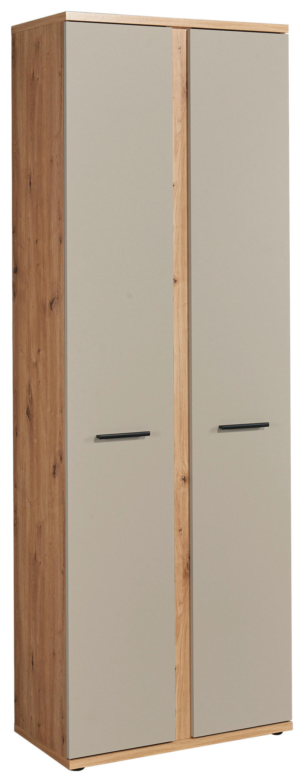 SKRINKA NA DOKUMENTY, kašmírová, dub artisan, 68/200/38 cm - kašmírová/dub artisan, Modern, kompozitné drevo (68/200/38cm) - MID.YOU