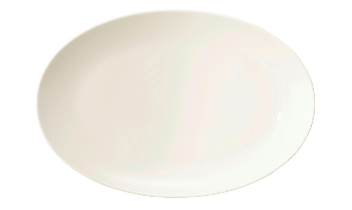 SERVIERPLATTE  - Creme, Basics, Keramik (31,3/21,1/2,9cm) - Seltmann Weiden