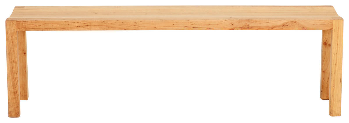 SITZBANK 150/45/35 cm  in Erlefarben  - Erlefarben, Design, Holz (150/45/35cm) - Team 7