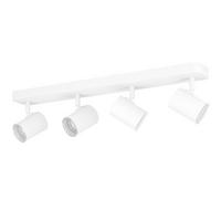 BADEZIMMER-DECKENLEUCHTE 58/12.5/9.9 cm  - Weiß, Design, Metall (58/12.5/9.9cm) - Celina
