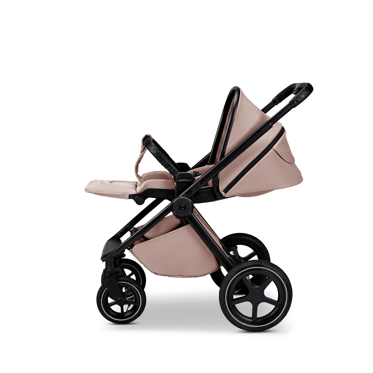 KOMBIKINDERWAGEN  Gio 2.0  Sand  - Sandfarben, Basics (84/61/114cm) - Moon