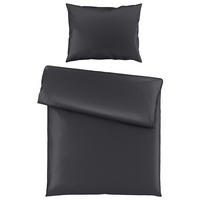 POSTELJINA SAORI 140/200 cm saten antracit  - antracit, Osnovno, tekstil (140/200cm) - Novel