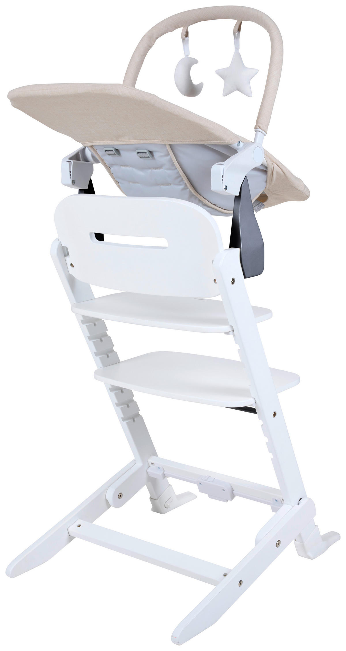 HOCHSTUHL Brunch  - Weiß, Design, Holz/Kunststoff (63/48,5/81cm) - Jimmylee