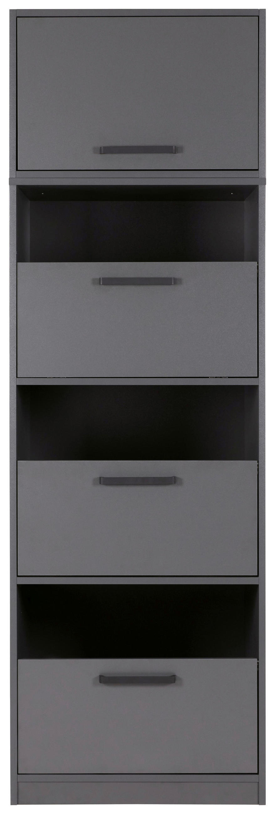 HAUSWIRTSCHAFTSRAUM 335/208/68 cm  in Anthrazit  - Anthrazit, MODERN, Holzwerkstoff (335/208/68cm) - home24