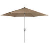 SONNENSCHIRM 320 cm Greige  - Greige/Silberfarben, Basics, Textil/Metall (320cm) - Doppler