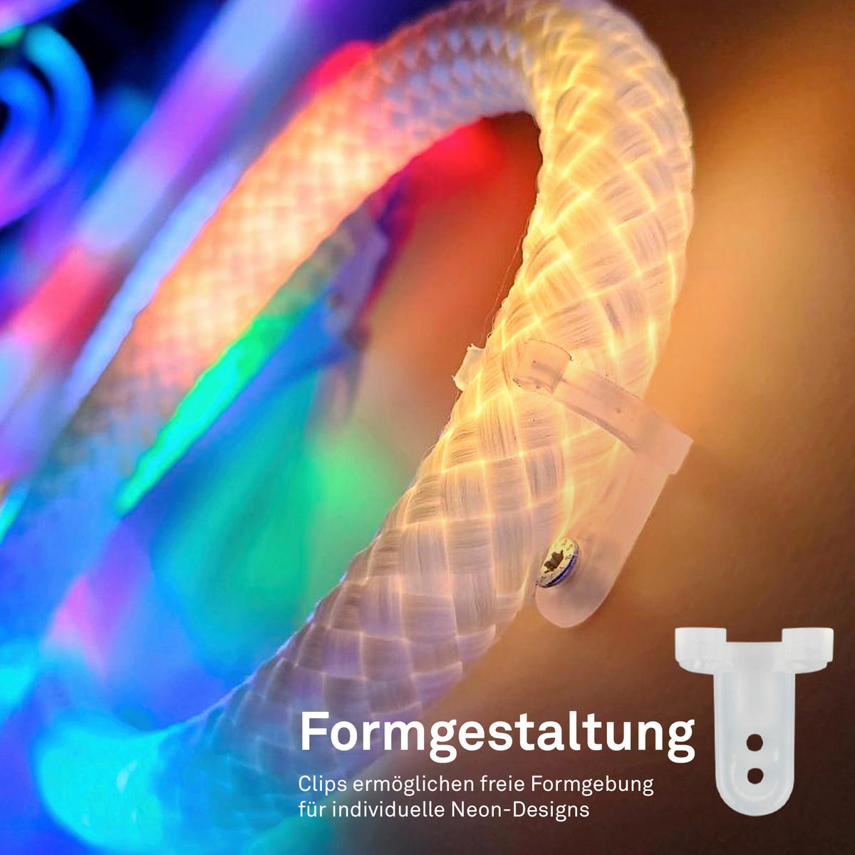 LICHTSCHLAUCH 500 cm  - Weiß, Trend, Kunststoff (500cm)