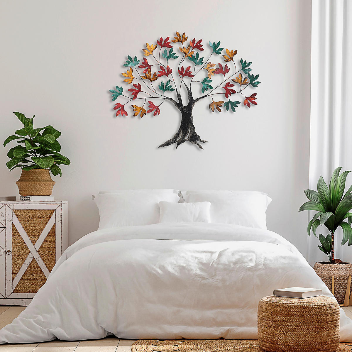 METALLBILD  - Multicolor, Basics, Metall (115/94cm)