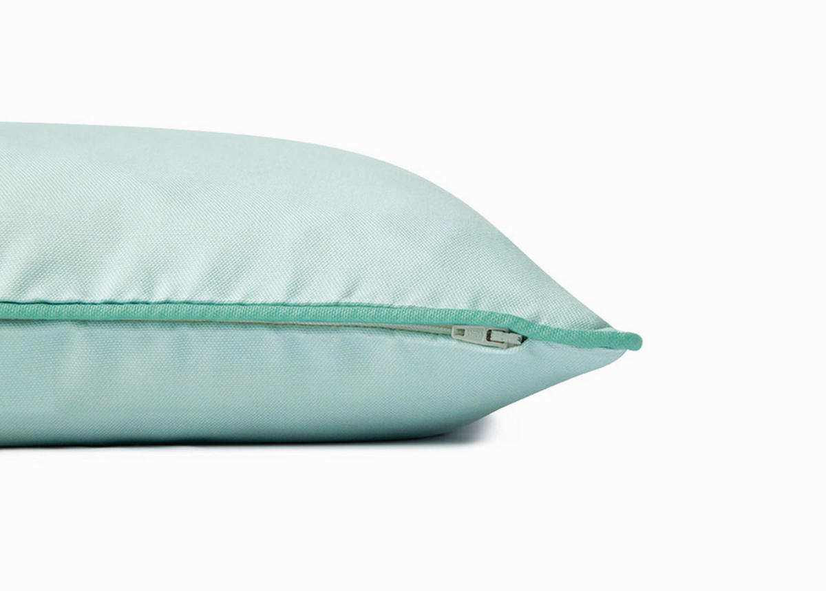 KUDDFODRAL Dove Signature 40/40 cm  - jadegrön, Klassisk, textil (40/40cm) - Tom Tailor