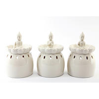 CĂȚUIE PENTRU FUMIGAȚII   - alb, Basics, ceramică (9,7/13,0/9,7cm)