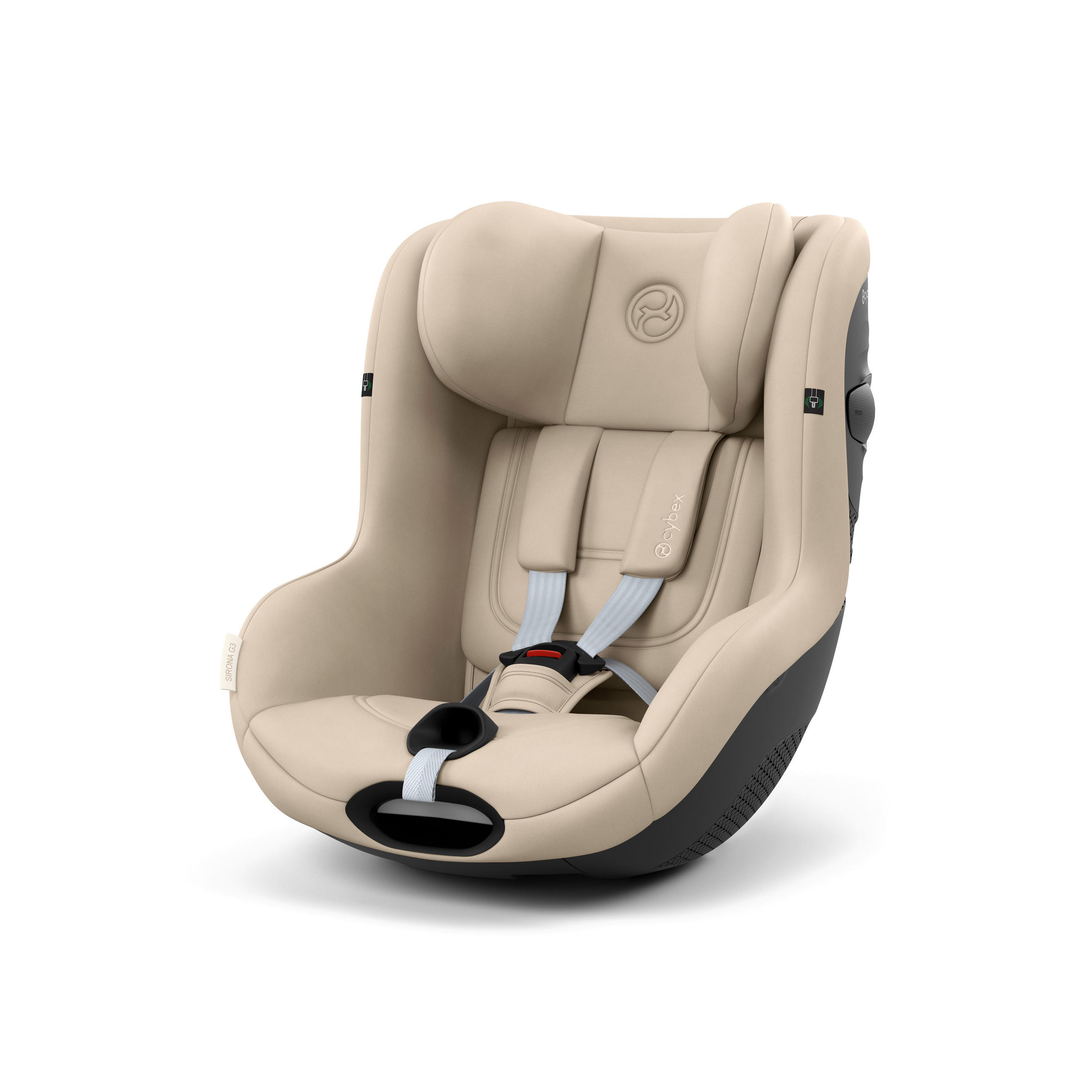 REBOARDER-KINDERSITZ Sirona G3 Almond Beige  - Beige, Basics, Kunststoff/Textil (71/44/75cm) - cybex GOLD