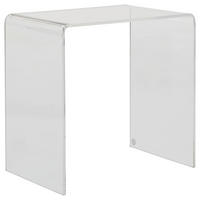 BEISTELLTISCH 44/29,5/42,5 cm Klar  - Klar, Design, Kunststoff (44/29,5/42,5cm)