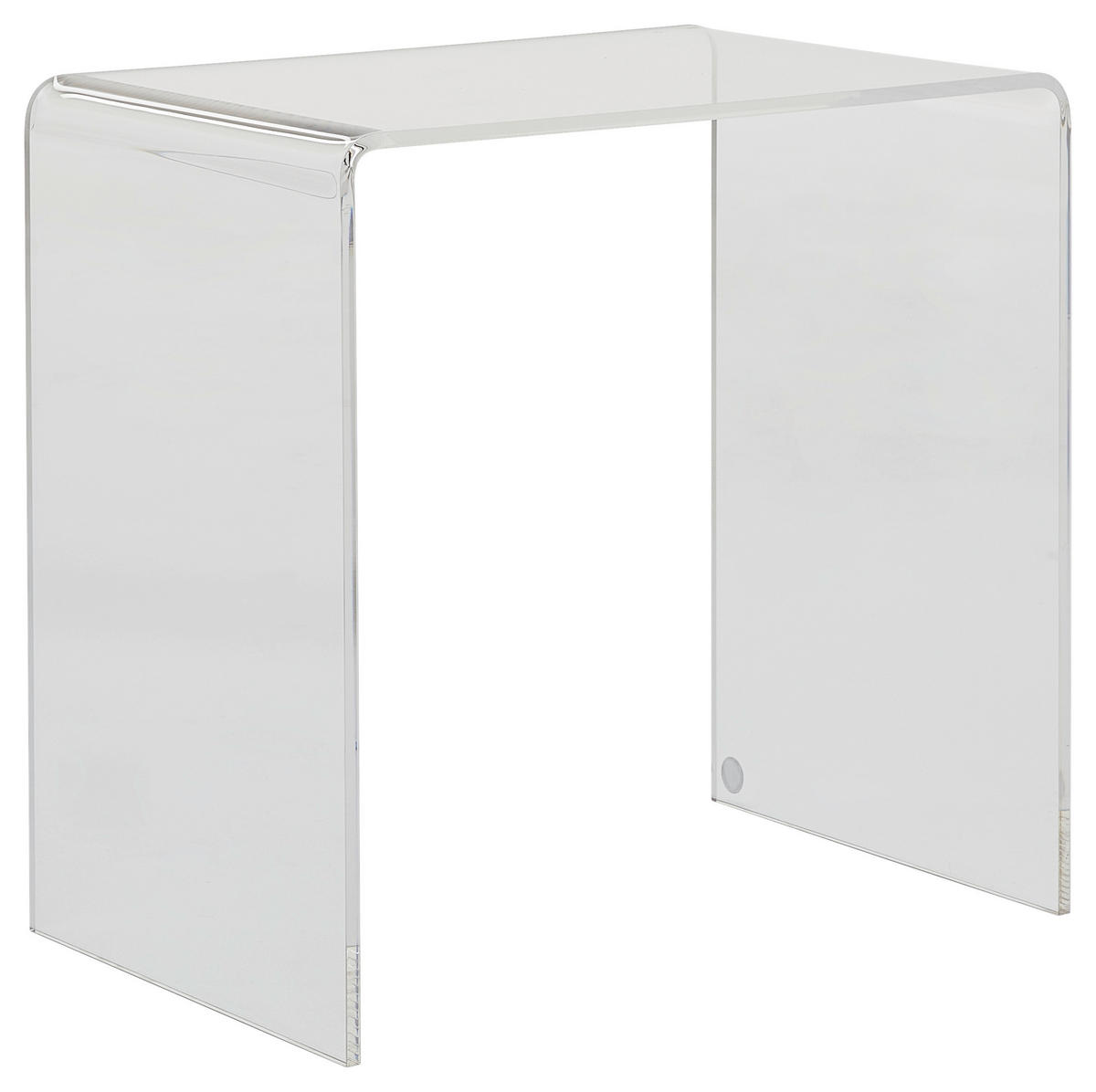 BEISTELLTISCH 44/29,5/42,5 cm Klar  - Klar, Design, Kunststoff (44/29,5/42,5cm)