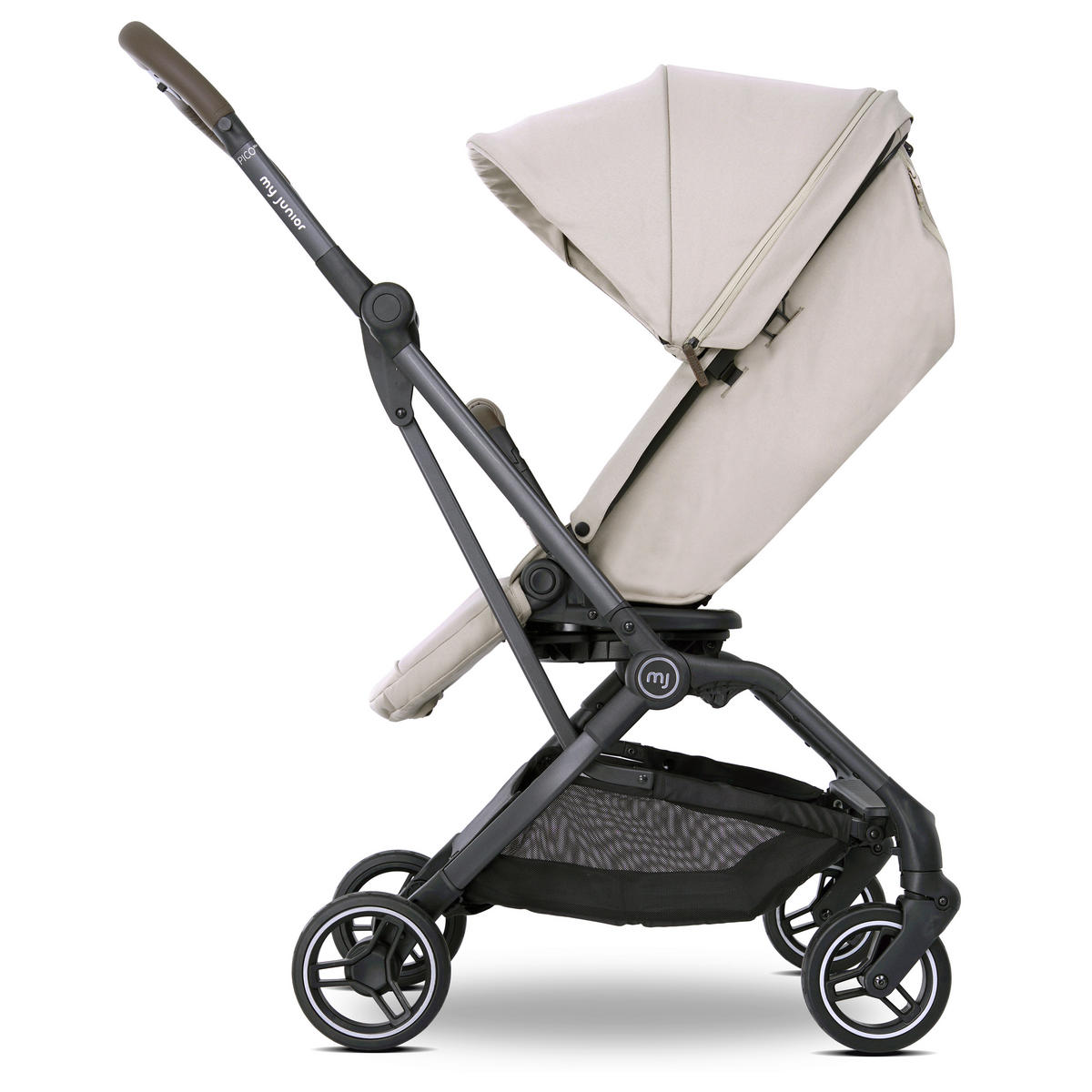 BUGGY My Junior Pico 360  - Beige, Basics, Textil/Metall (87/47/107cm) - My Junior