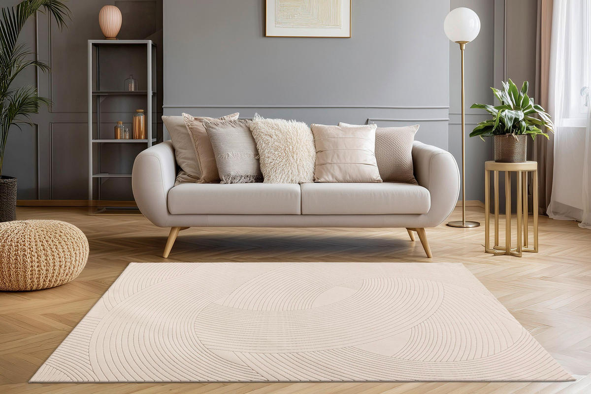 WEBTEPPICH 200/290 cm Batucci Taupe  - Taupe, Design, Textil (200/290cm) - Batucci