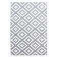 WEBTEPPICH 140/200 cm Plus Grau  - Grau, Basics, Textil (140/200cm) - Novel