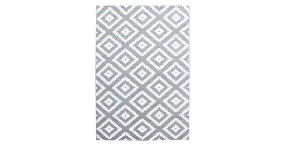 WEBTEPPICH 140/200 cm Plus Grau  - Grau, Basics, Textil (140/200cm) - Novel