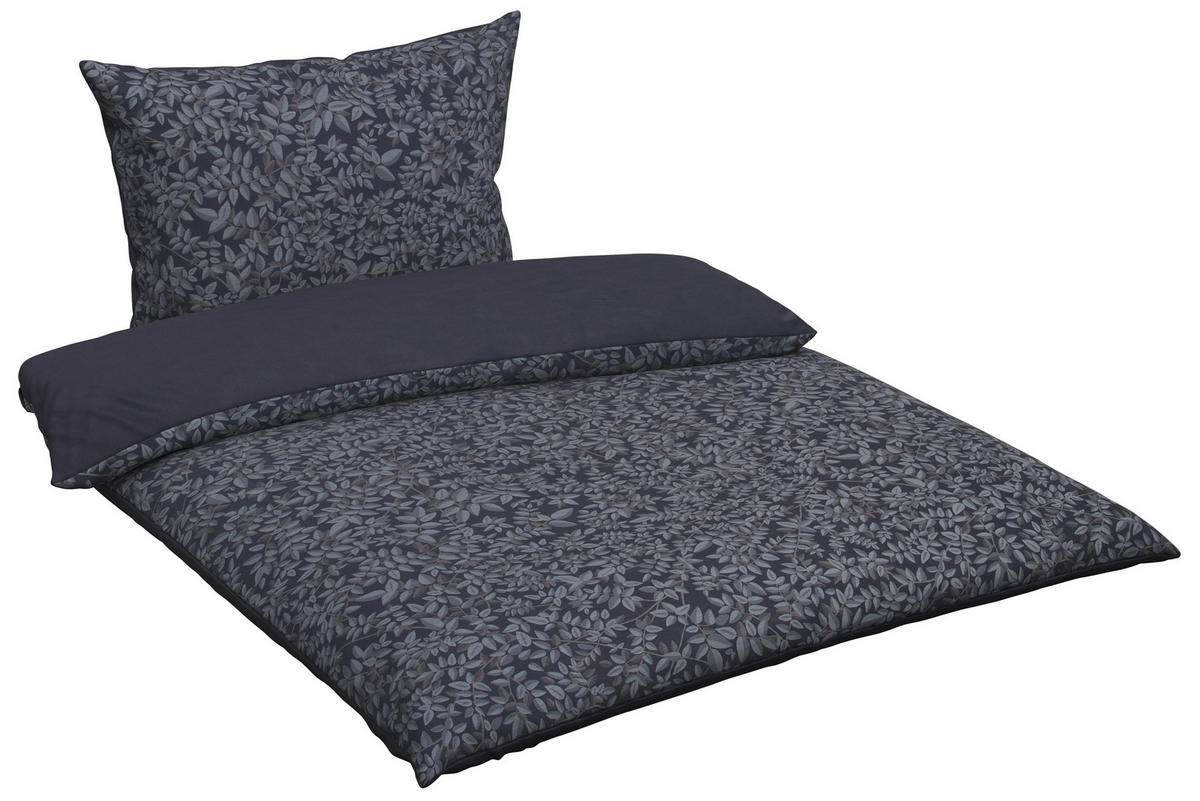 POSTELJINA 240/220 cm  SKAGEN  - bijela/siva, Basics, tekstil (240/220cm) - Curt Bauer