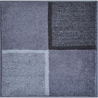 PŘEDLOŽKA K BIDETU, 60/60 cm - šedá, Basics, textil/plast (60/60cm) - Grund