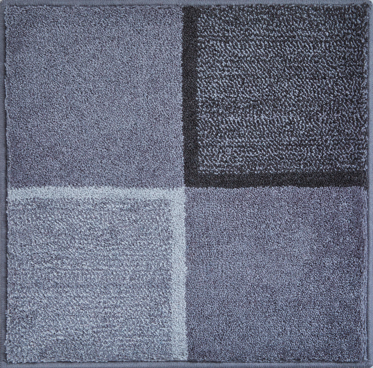 PŘEDLOŽKA K BIDETU, 60/60 cm - šedá, Basics, textil/plast (60/60cm) - Grund