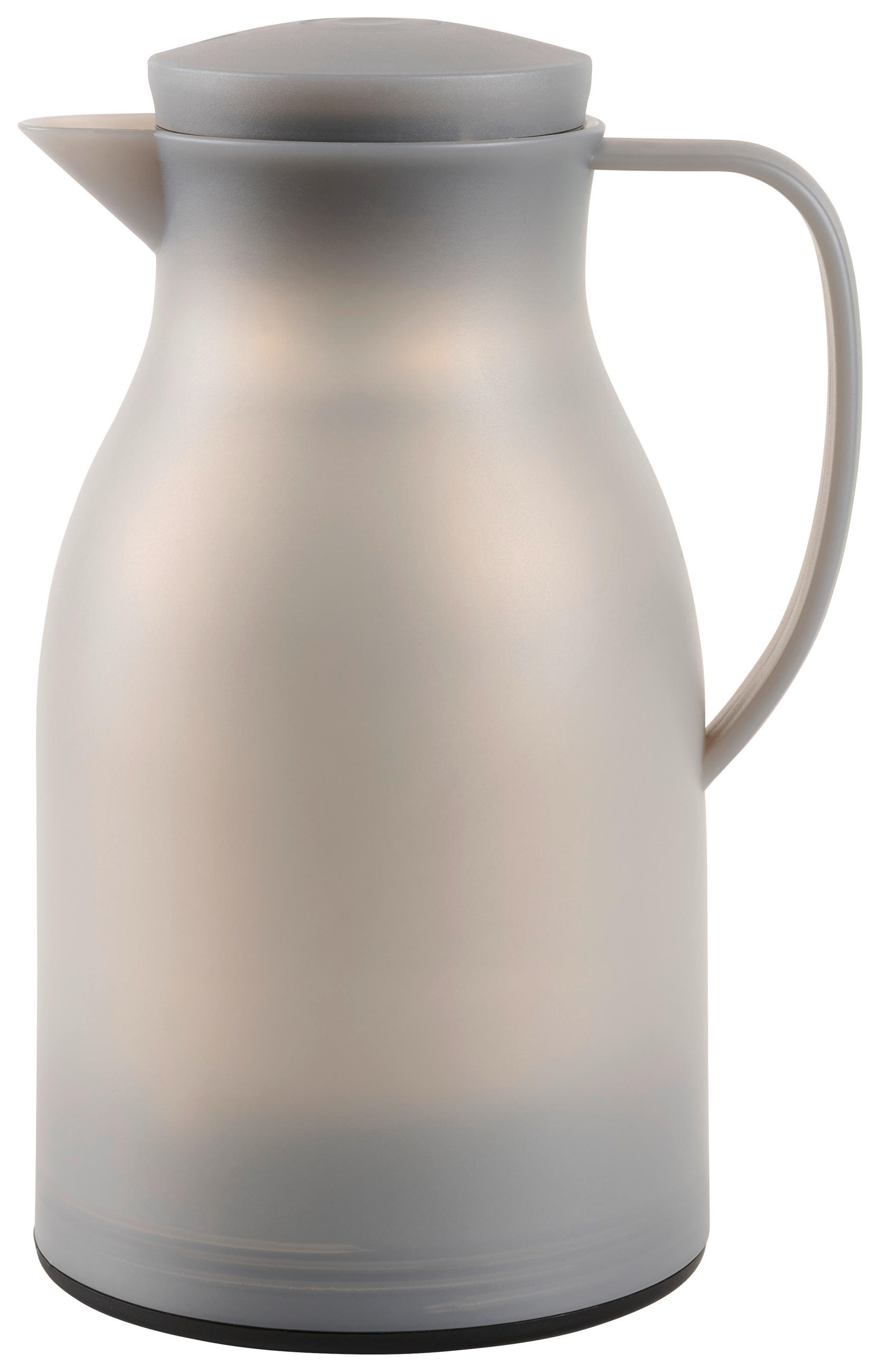 ISOLIERKANNE 1 l  - Hellgrau, Basics, Glas/Kunststoff (1l) - Homeware Profession.