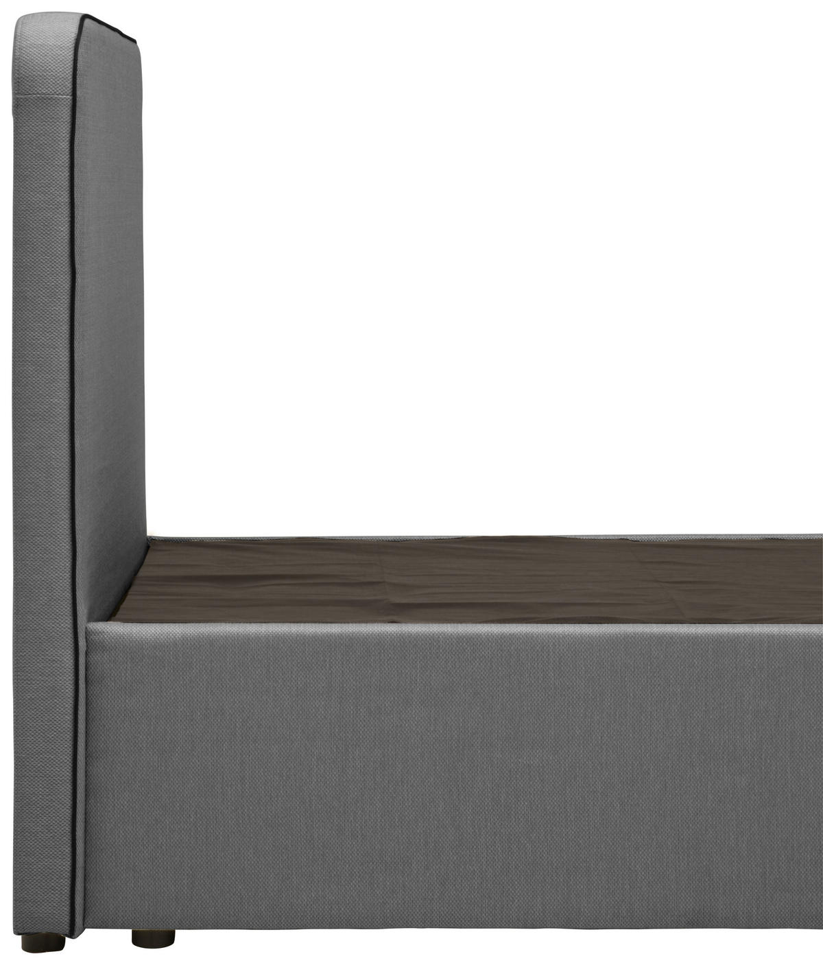 BOXBETT 90/200 cm  in Grau  - Grau, KONVENTIONELL, Holz (90/200cm) - P & B