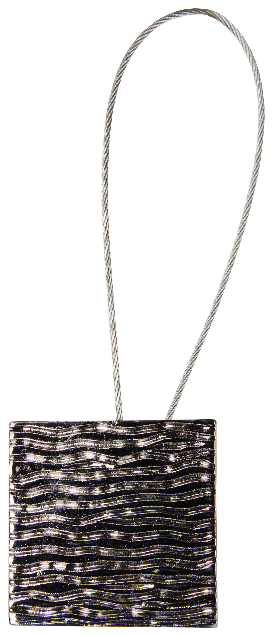 GARDINOMTAG  - antracit, Basics, metall/naturmaterial (4,5/15cm) - Homeware