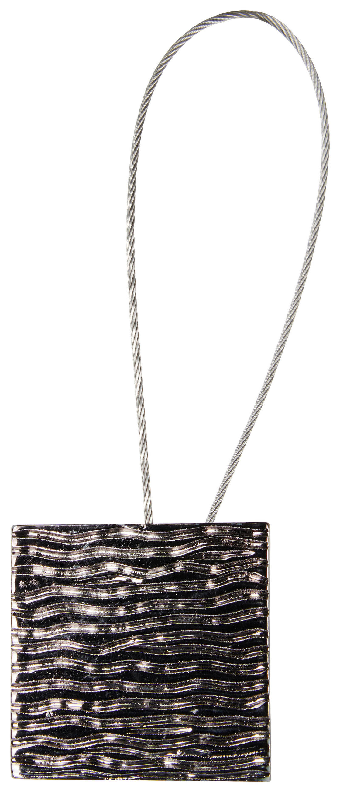GARDINOMTAG  - antracit, Basics, metall/naturmaterial (4,5/15cm) - Homeware