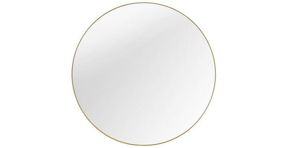 WANDSPIEGEL 80,5/80,5/2 cm - Goldfarben, Design, Glas/Metall (80,5/80,5/2cm) - Xora
