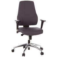 DREHSTUHL Flachgewebe Anthrazit  - Anthrazit, MODERN, Kunststoff/Textil (60/126/45cm) - MID.YOU