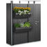 BLUMENKASTEN - Dunkelgrau, Design, Kunststoff/Metall (82/188/25cm) BLUMENKASTEN - Dunkelgrau, Design, Kunststoff/Metall (82/188/25cm)