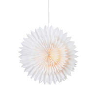 LED-DEKOLEUCHTE 45/14/45 cm   - Weiß, Basics, Papier (45/14/45cm) - Markslöjd