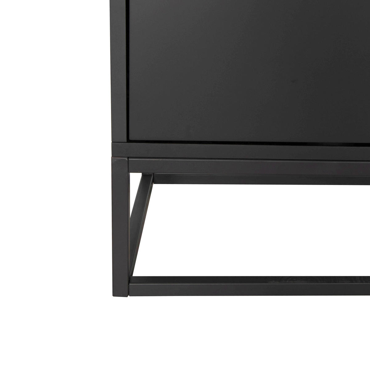 SIDEBOARD  in 120/76/40 cm  - Grau, Design, Holzwerkstoff/Metall (120/76/40cm) - MID.YOU