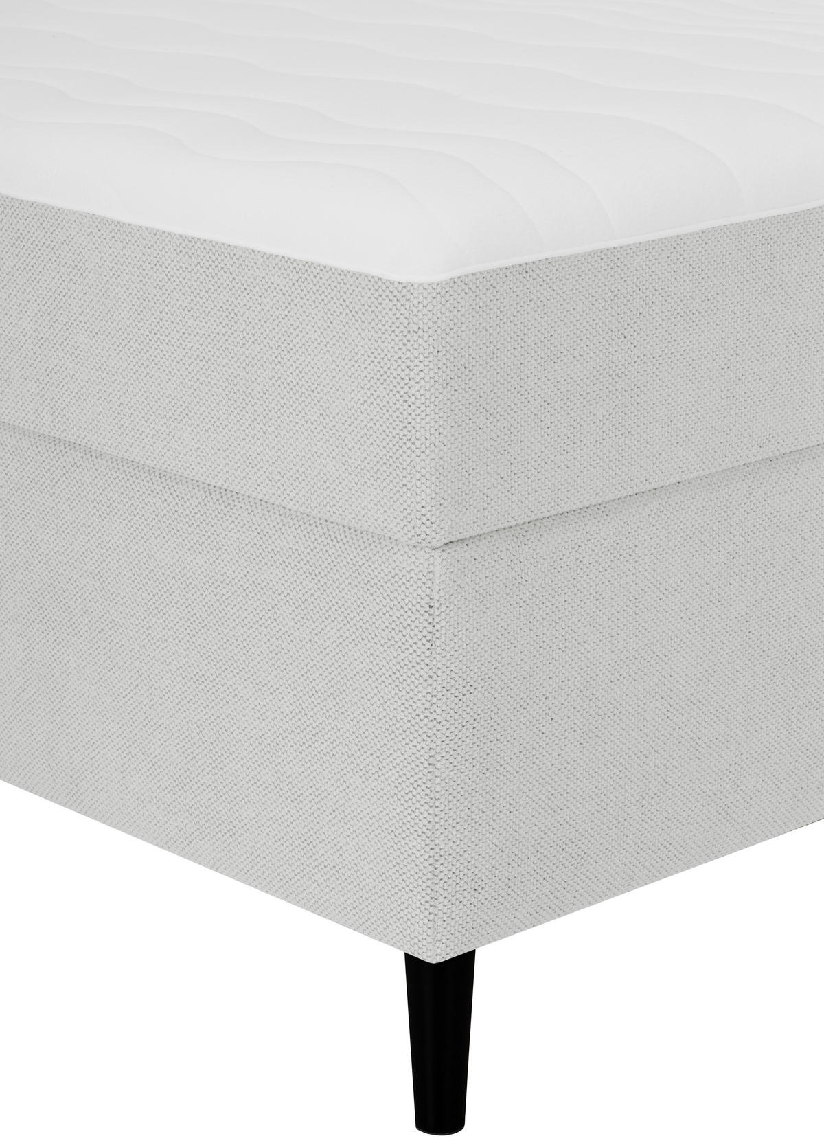 BOXBETT 120/200 cm  in Grau  - Grau, KONVENTIONELL, Textil (120/200cm) - P & B