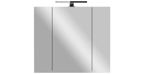 SPIEGELSCHRANK 76/71/23 cm  - Kaschmir, MODERN, Glas/Holzwerkstoff (76/71/23cm) - Xora