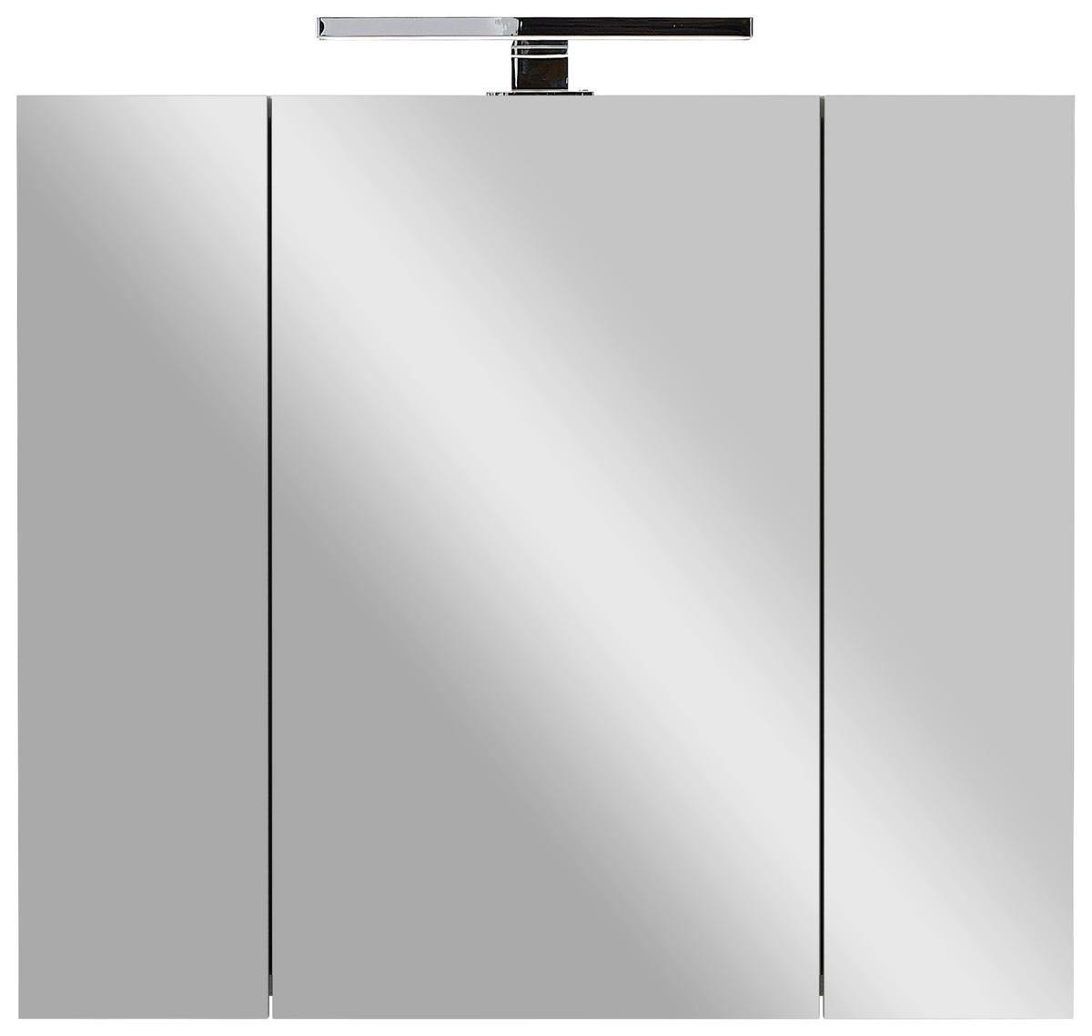 ZRCADLOVÁ SKŘÍŇKA, kašmírová, kašmírová, 76/71/23 cm - kašmírová, Moderní, kompozitní dřevo/sklo (76/71/23cm) - Xora